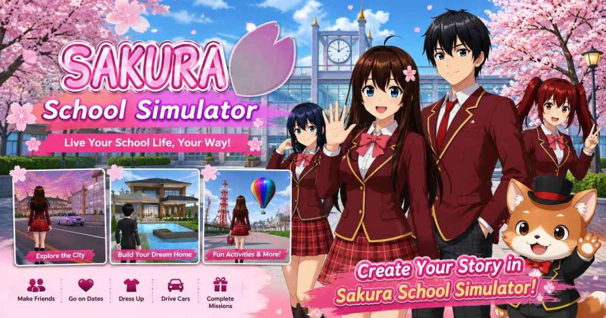 Sakura School Simulator 2026 – Ultimate Guide, Features, Secrets & Tips