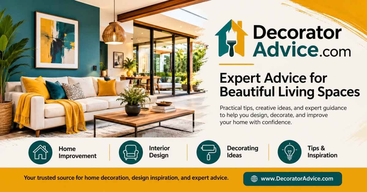 DecoratorAdvice.com: Your Ultimate Guide to Stylish, Smart & Budget-Friendly Home Decor