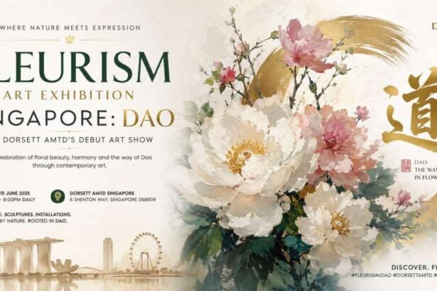 Fleurism Art Exhibition Singapore: Dao by Dorsett AMTD’s Debut Art Show