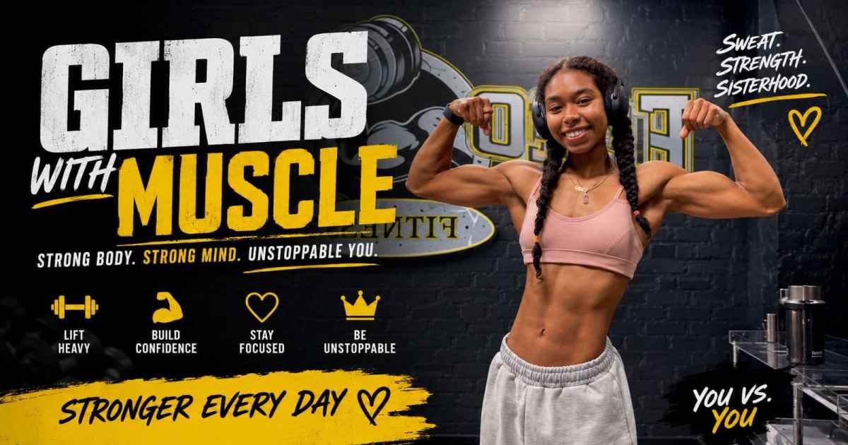 GirlsWithMuscle: The Ultimate Guide to Strength, Aesthetics, and Female Power